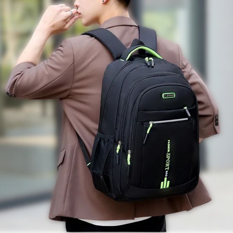 Laptop Rygsæk Vandafvisende Oxford Materiale | Multi-Rums Opbevaringsdesign | 15,6 Tommer Til Arbejde & Rejser | Vanero