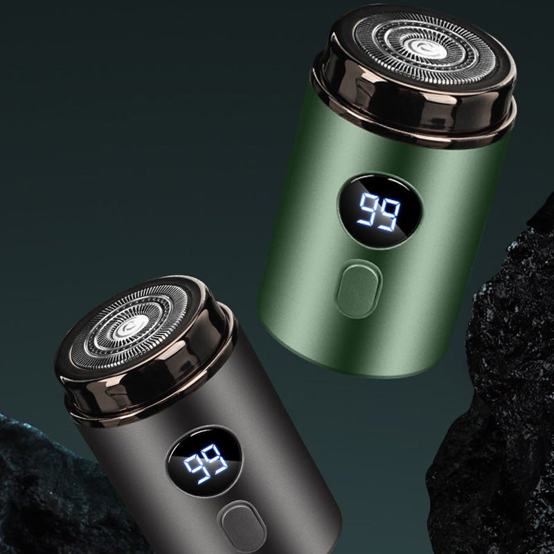 Mini Bærbar Elektrisk Barbermaskine USB C | Våd & Tør Rejsepleje Design | Ansigtspleje Daglig Barbering & Rejsebrug | Vanero