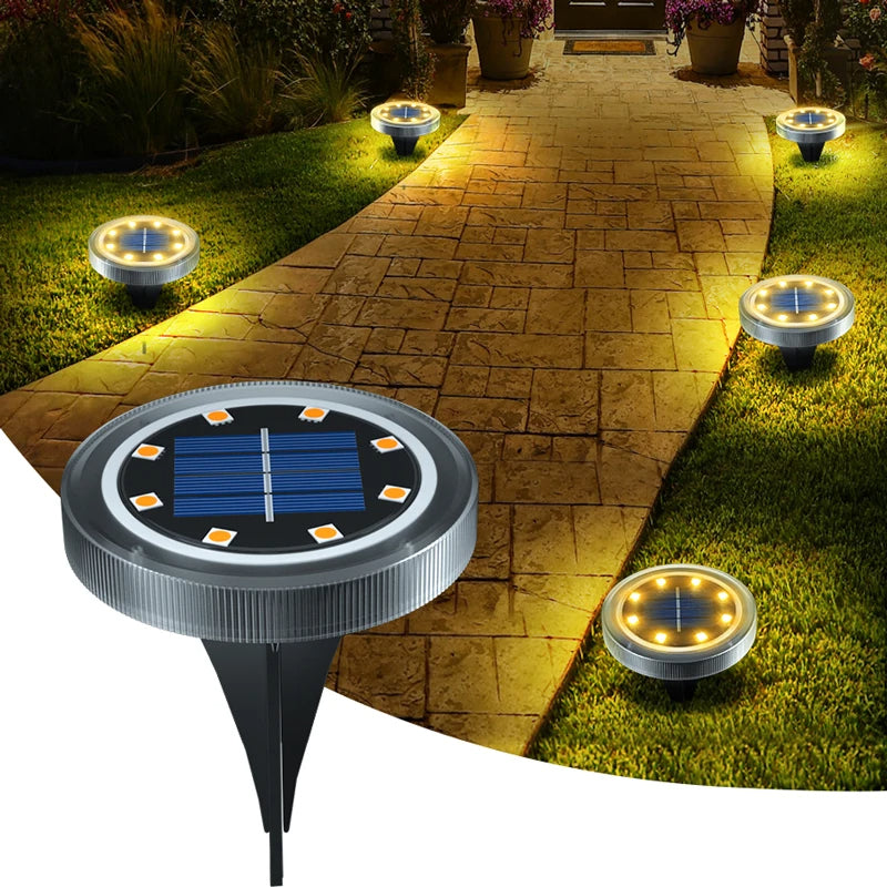 Solcelle Havelamper LED Design | Ledningsfri Udendørs Sti & Terrassebelysning | Indkørsel Have Landskab & Udendørs Brug | Vanero