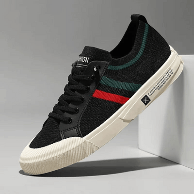 Jon | Stilfulde Stribede Sneakers l Vanero