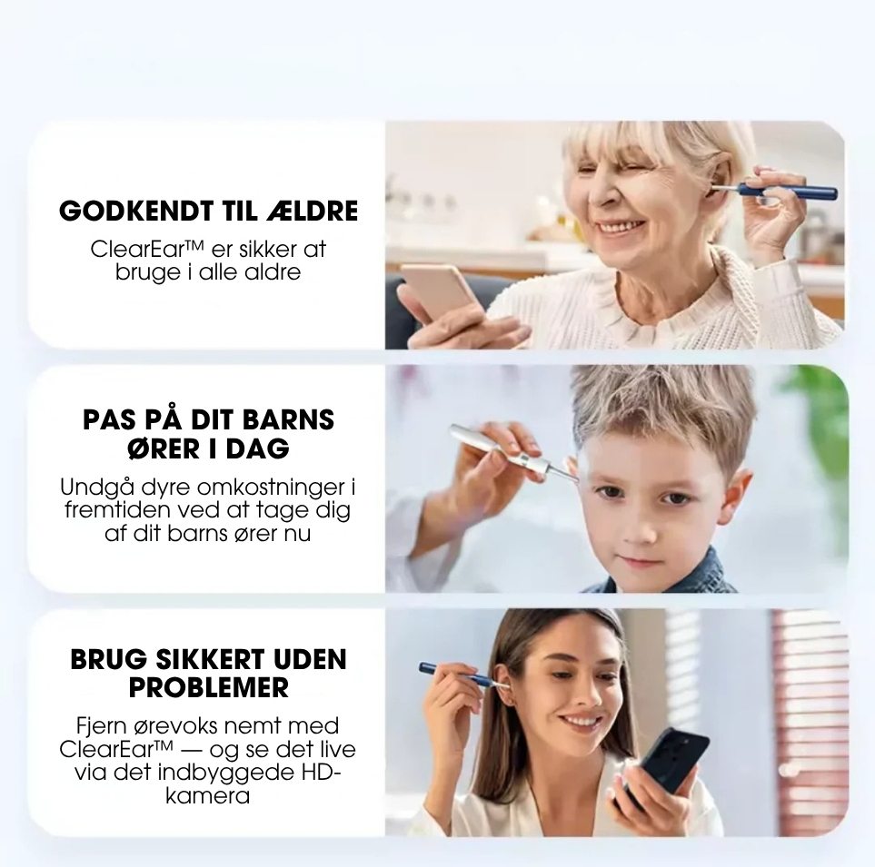 Ear Pro | Smart Ørenrenser Med HD-Kamera, Bluetooth Og WiFi | Vanero