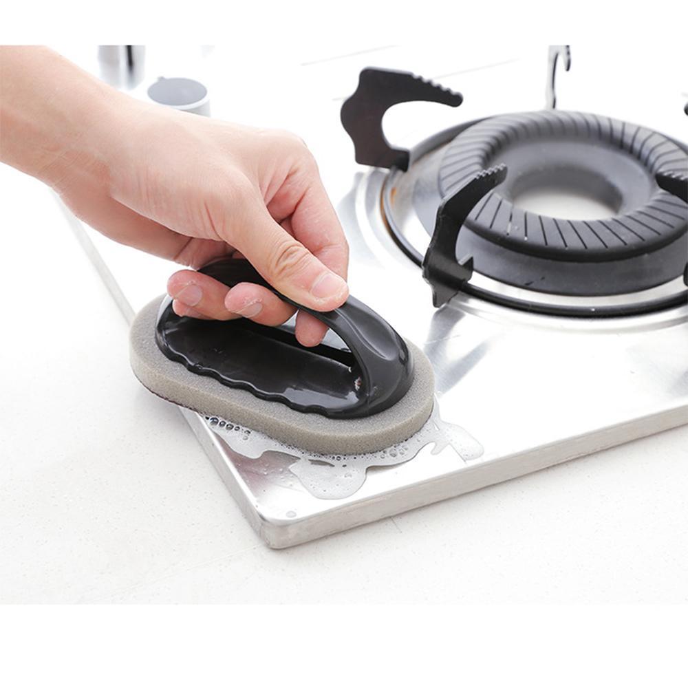 GripClean Ergonomisk Køkkensvamp l Effektiv Rengøring med Komfortabelt Greb l Vanero
