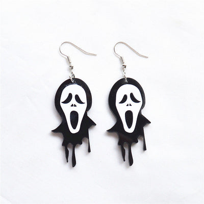 Halloween | Øreringe "Spøgelset fra Scream" | Vanero