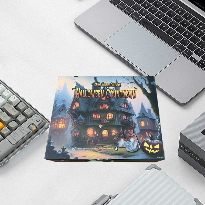Nedtællingskalender | 31-Dages Plysgnome Design | Sæsonbestemt Dekoration Indendørs Brug | Vanero