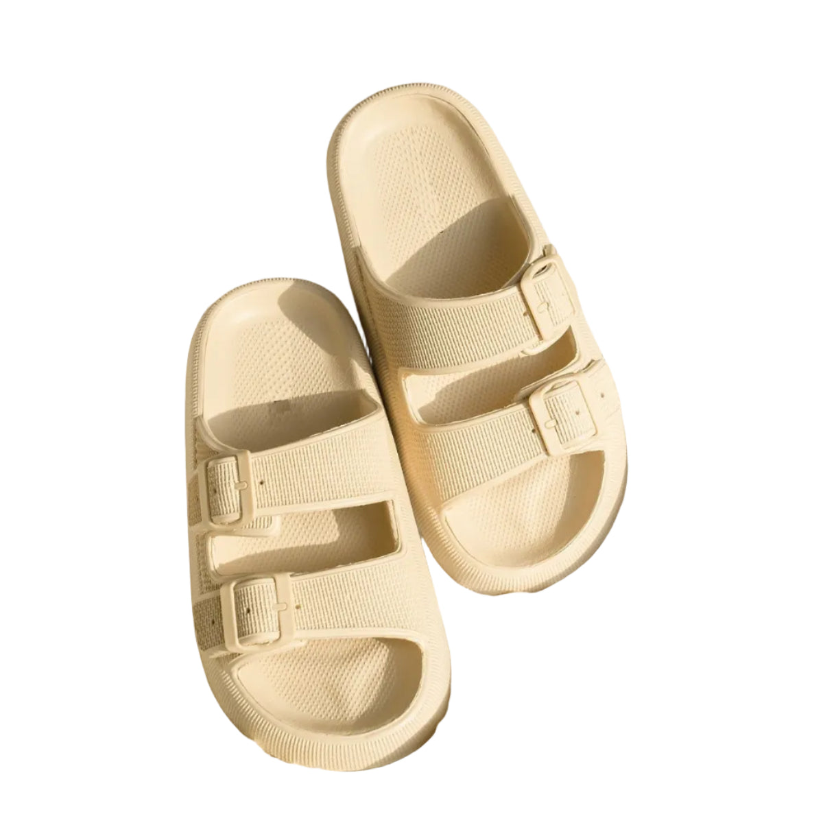 Dame Slides Sandaler EVA Skum Konstruktion | Tyk Sål Slip-On Sandaler | Til Poolbrug, Strandture & Sommerbrug | Vanero