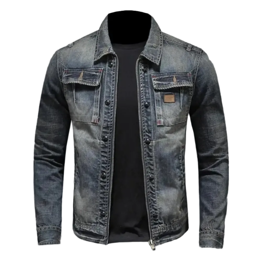 Herrejakke | Shearlingforet Konstruktion  Aviator-Inspireret Design | Hverdagsbrug & Vinterbrug | Vanero