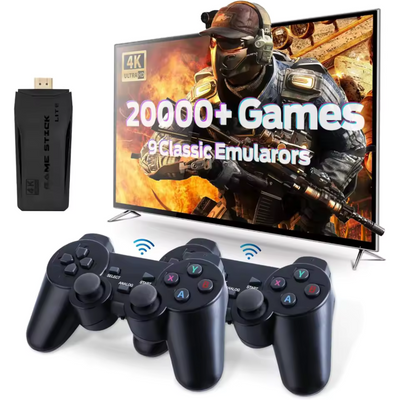 RetroGames Stick | Oplev nostalgi med de bedste 20.000 klassiske spil l Vanero