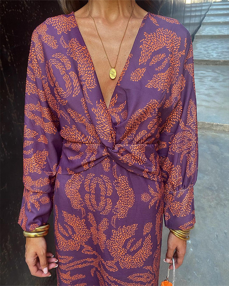 Elegant Silke Kjole | Sofistikeret Stilet Look Til Kvinder | Vanero