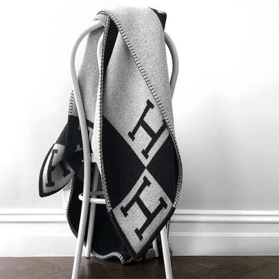 Isabelle | Luksuriøst Uld-Kashmir Tæppe med Elegant Blød Finish | Vanero
