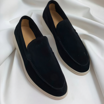 Julius | Stilfulde Slip-On Ruskindsloafers l Vanero