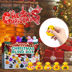 Adventskalender | 24 Gummidyr | Jule Nedtælling til Børn Sæsonaktivitet | Vanero