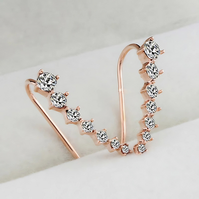Jewelance ClipEarrings | Lange Elegante Klips Øreringe | Vanero