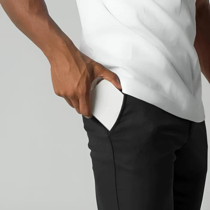 Herre Chinos Strækmateriale | Regular Fit Fritidsbukser | Alsidigt Design Til Hverdag & Formelle Anledninger | Vanero