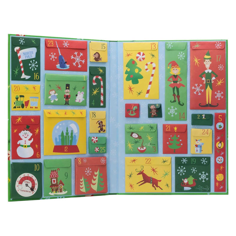 Adventskalender | 24-Dages Nedtællingsdesign | Juledekoration & Overraskelsesrum Indendørs Sæsonudsmykning | Vanero