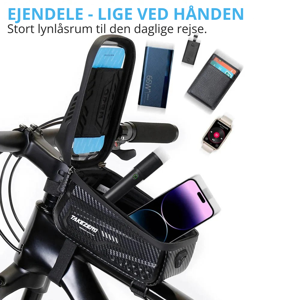VeloDock | Professionel mobiltaske til cykling l Vanero