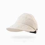 UV Solhat i Polyester & Mesh | Justerbar Pasform Sommerhat | Åben Top Med Bred Skygge til Udendørs Brug | Vanero