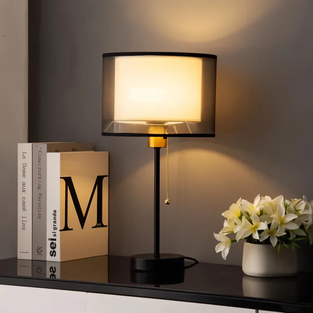 Lumis | Glasbordlampe med Varmt LED-lys | Vanero