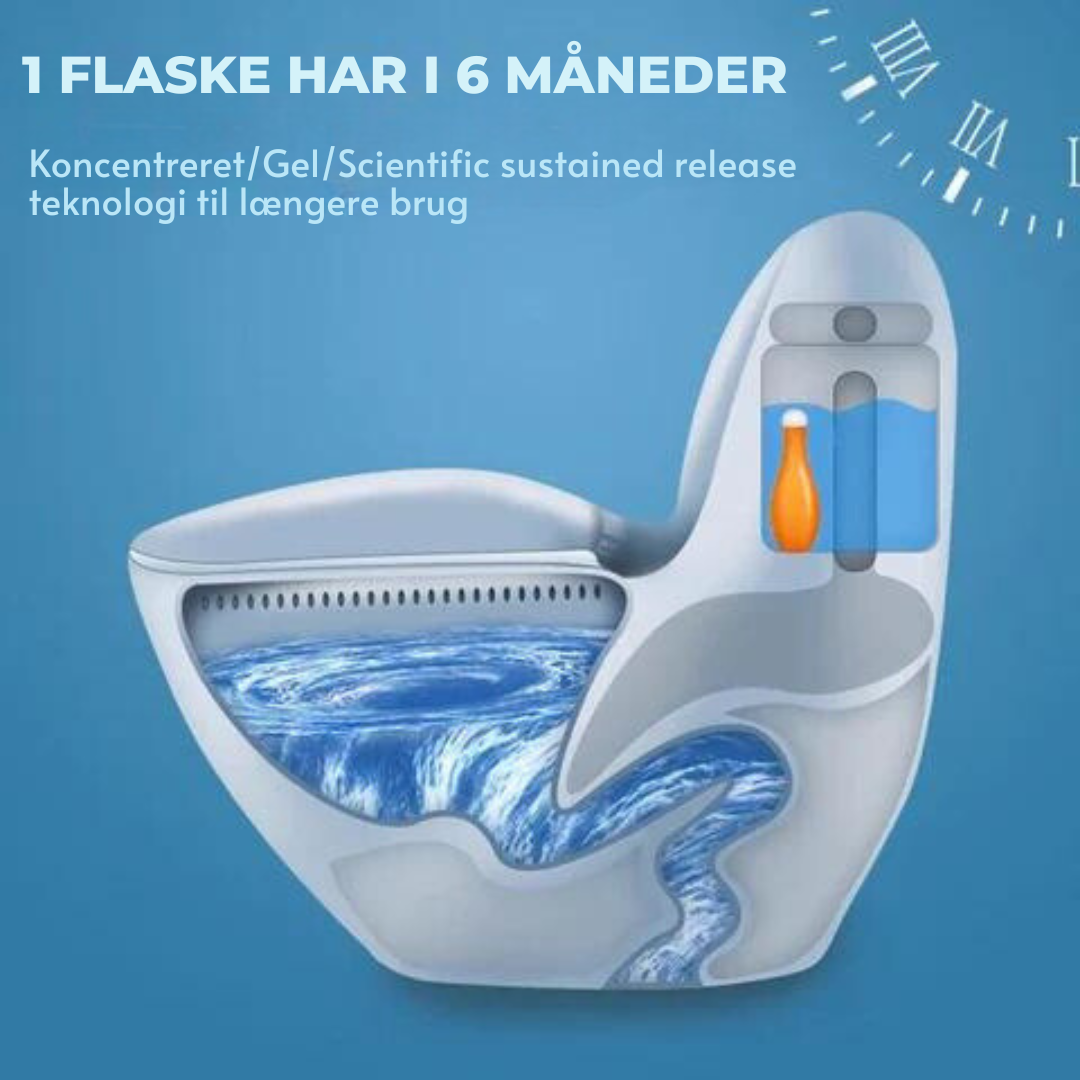 Toiletrens | Blå farve | Vanero
