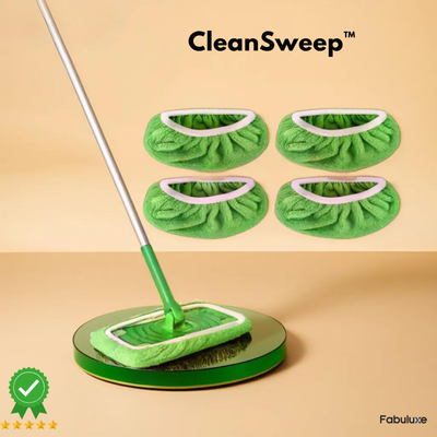 CleanSweep | Spar penge med den genanvendelige klude til Swiffer - Sæt med 4 stk l Vanero