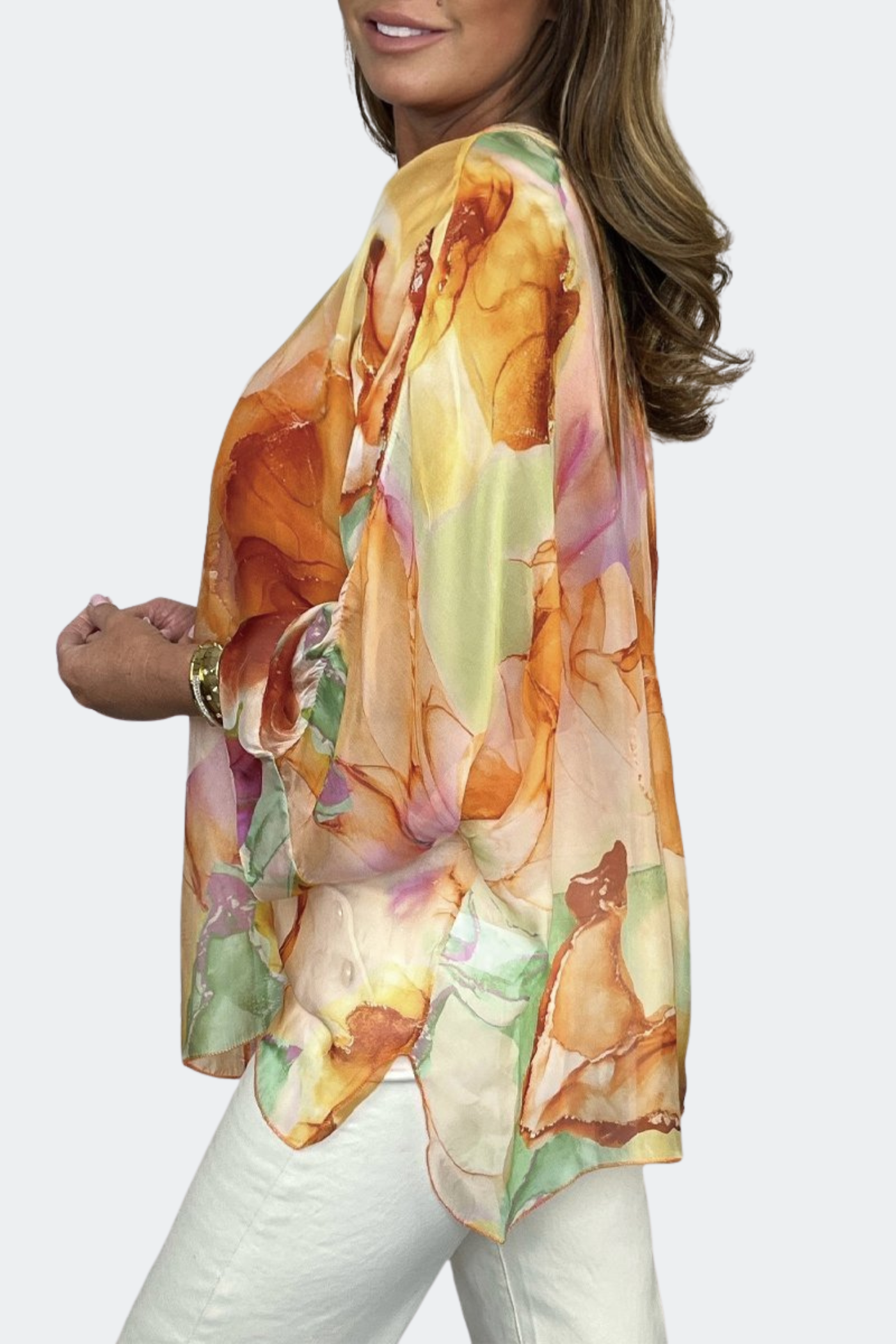 Anya l Etisk chiffonbluse l Vanero