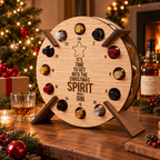 Adventskalender i Træ | 24 Rum til Jule Nedtælling Genanvendelig Juledekoration | Vanero