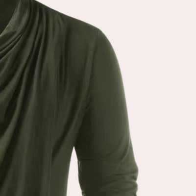CRAIG l Asymmetrisk Langærmet T-Shirt til Mænd l Vanero