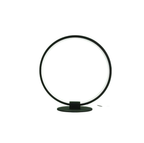 RGB LED Bordlampe Med Ringdesign | Touch Dæmpning Og Aluminiumskonstruktion | Indendørs Belysning Til Skriveborde Og Opholdsrum | Vanero