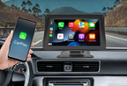 Bærbar Bilskærm Med CarPlay & Android Auto | 7 Tommer HD Displaysystem | Navigation Medier & Håndfri Opkald | Vanero