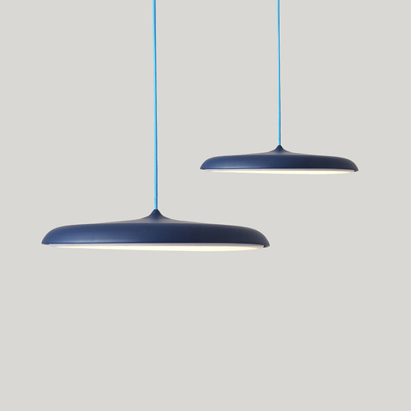 Saucer Metal Suspension Light Moderne LED | Hængende Belysning til Spisestue | Vanero