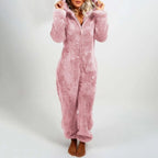 Milou Fleece & Polyester | Regular Fit Fleecedragt | Heldragt Med Lynlåslukning til Hjemmebrug & Kølige Dage | Vanero
