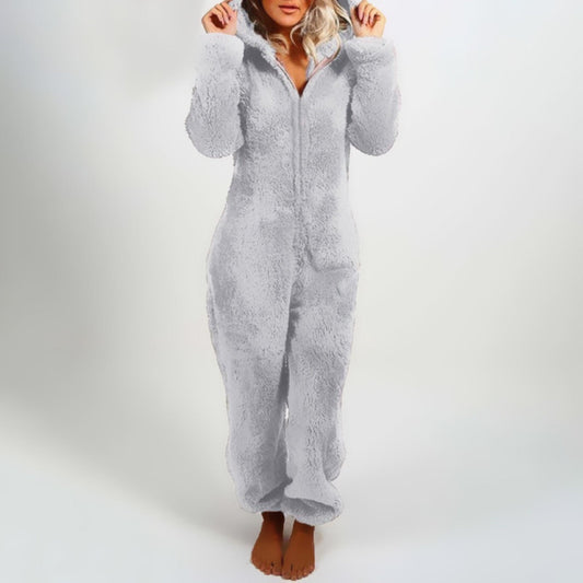 Blød Teddy Fleece Heldragt | Polyester | Komfort og Varmth l Vanero