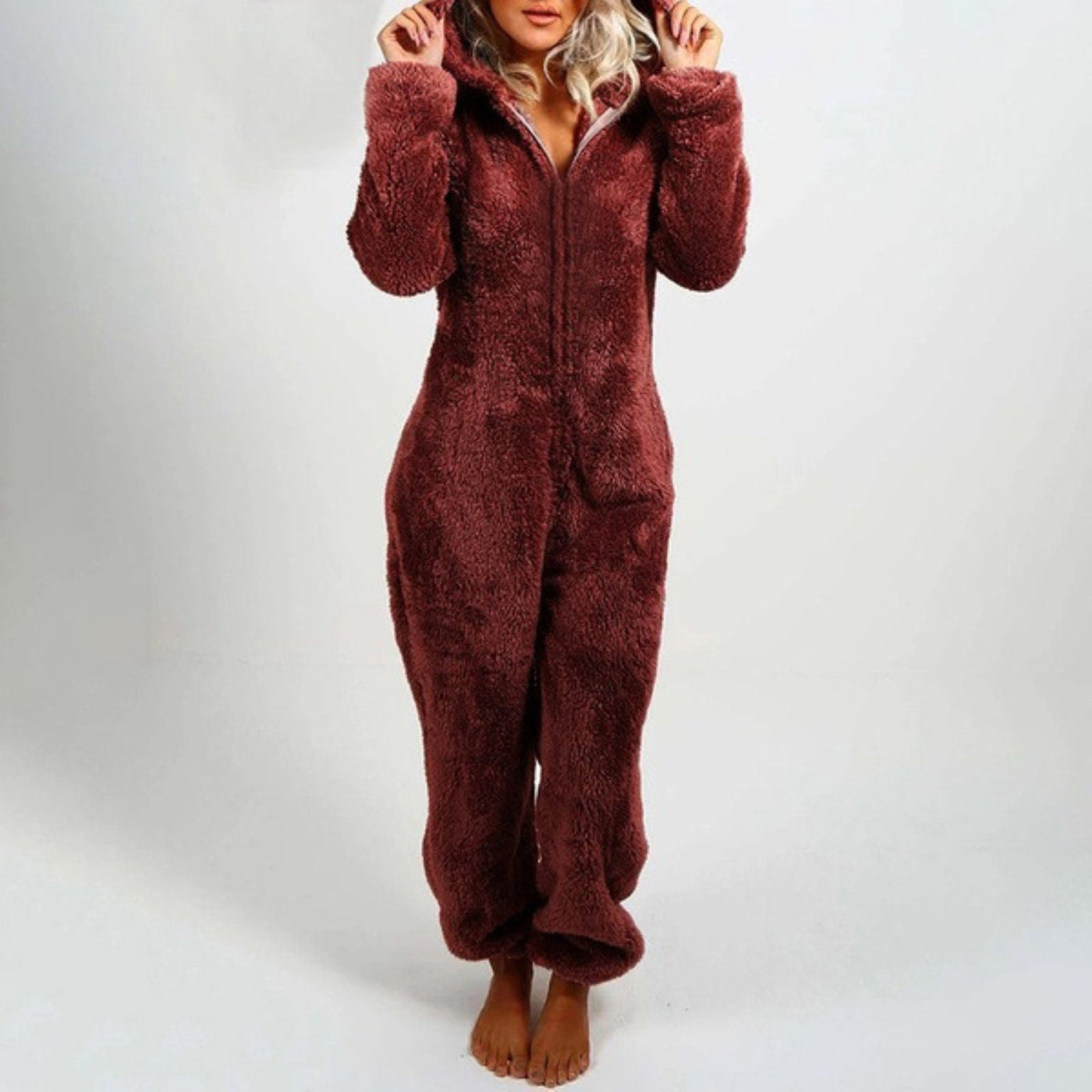 Blød Teddy Fleece Heldragt | Polyester | Komfort og Varmth l Vanero