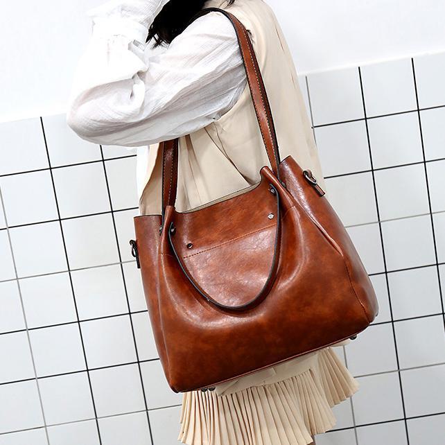 Greta | Sæt af 4 vintage håndtasker til damer l Vanero