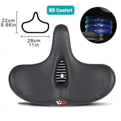 Easeride | Ergonomisk cykelsadel Ultimativ komfort og stødabsorbering | Vanero