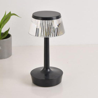 Krystal Svampe LED Bordlampe | Kreativ Natlampe med Varmt Lys | Vanero