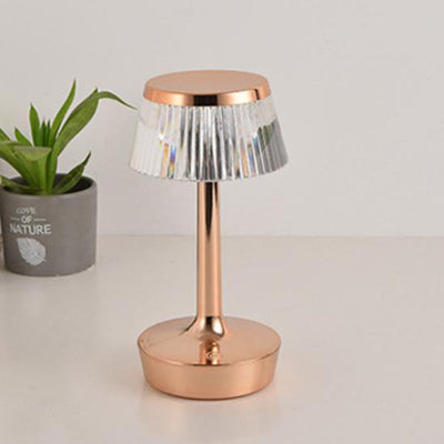 Krystal Svampe LED Bordlampe | Kreativ Natlampe med Varmt Lys | Vanero