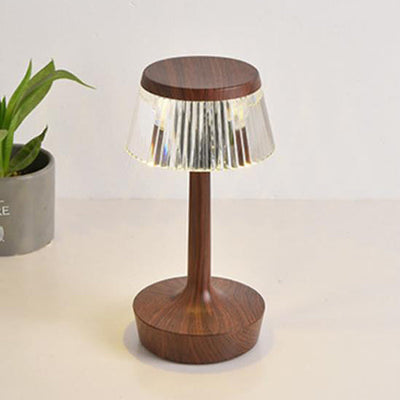 Krystal Svampe LED Bordlampe | Kreativ Natlampe med Varmt Lys | Vanero