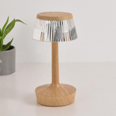 Krystal Svampe LED Bordlampe | Kreativ Natlampe med Varmt Lys | Vanero