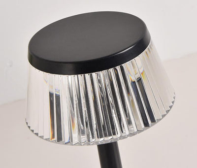 Krystal Svampe LED Bordlampe | Kreativ Natlampe med Varmt Lys | Vanero