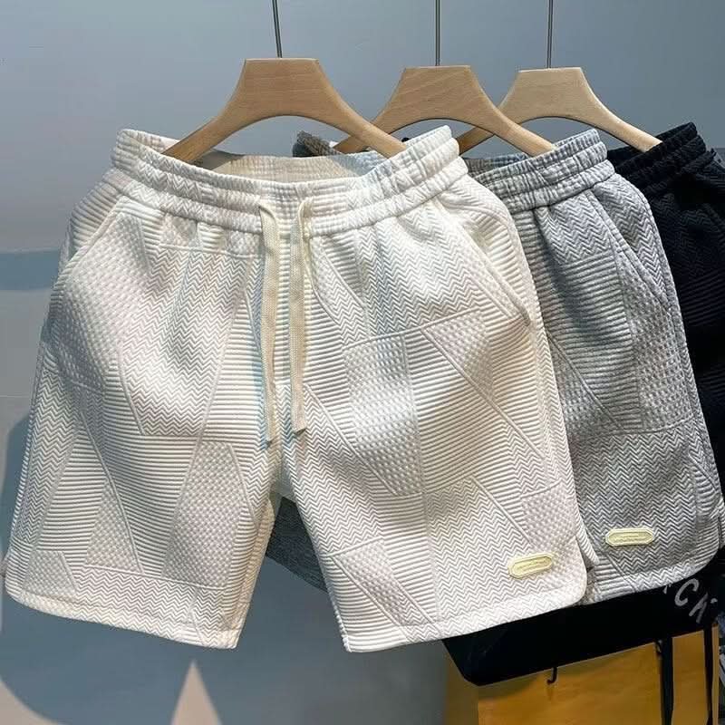 Shorts Bomuldsblanding | Afslappet Pasform Shorts | Snøre Talje & Sidelommer Til Sommer & Hverdag | Vanero