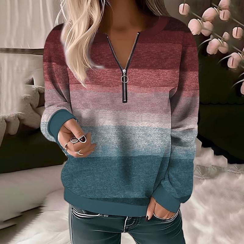 Afslappet l Gradient Sweatshirt l Vanero