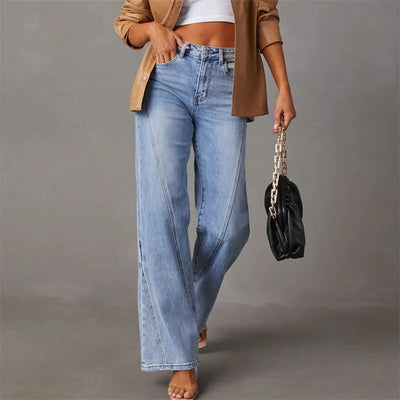 Fayline | Elegante Udsvingede Jeans l Vanero