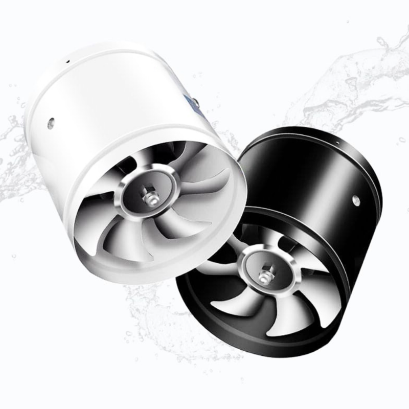 Udsugningsventilator | Elektrisk Ventilator Til Ventilation | Luftcirkulation Til Hjem Og Kontor | Vanero