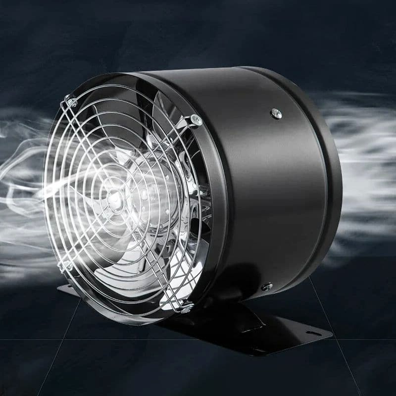 Udsugningsventilator | Elektrisk Ventilator Til Ventilation | Luftcirkulation Til Hjem Og Kontor | Vanero