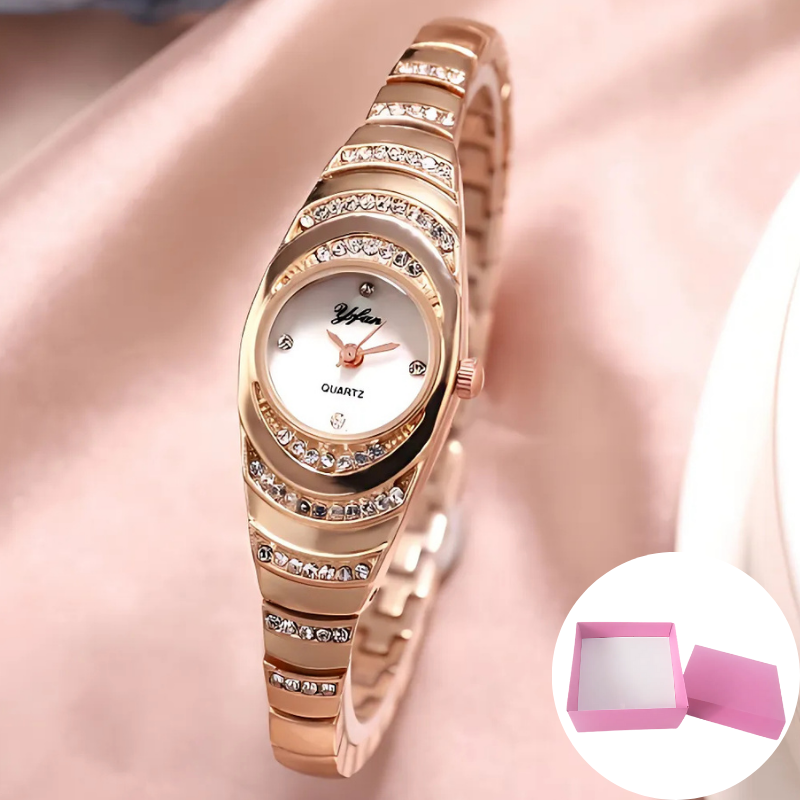 Jewelance ElegantWatch Elegant Moderne Dameur Med Gaveæske | Vanero