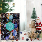 Adventskalender | 24 Naturkrystaller | Jule Nedtælling Sæsondekoration | Vanero