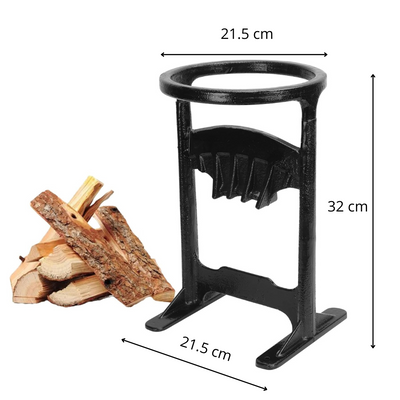 WoodSplitter | Bærbar Brændekløver Støbejern | Vanero