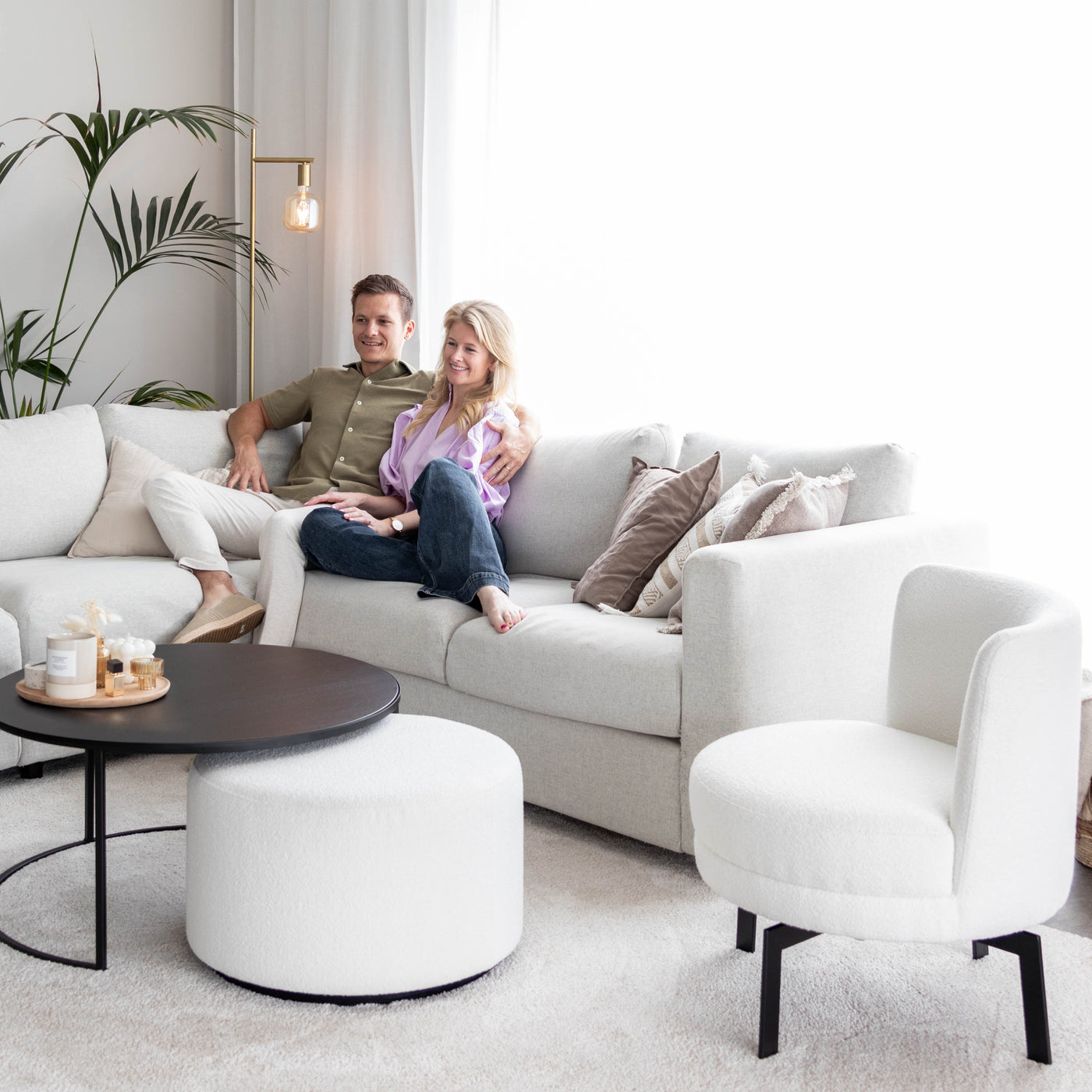 Stol Felix | Alpin Elfenben | Vanero