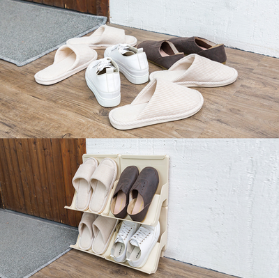 ShoeOrganizer l Minimalistisk pladsbesparende hjemmesko l Vanero