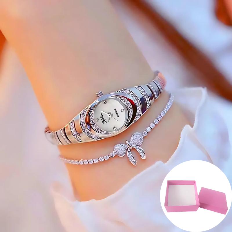 Jewelance ElegantWatch Elegant Moderne Dameur Med Gaveæske | Vanero